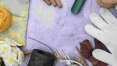 手工芸品の制作補助